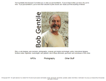 Tablet Screenshot of bobgentile.com